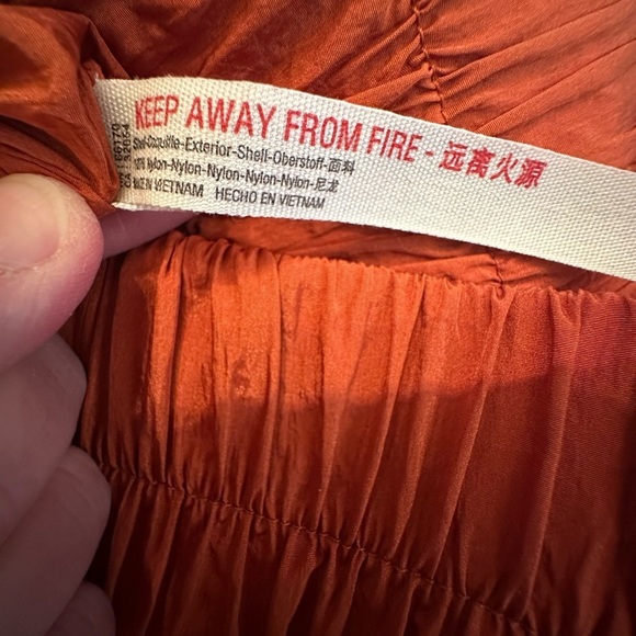 People Movement The Way Home Joggers Cinnamon Orange Track Pants Small - Picture 5 of 8